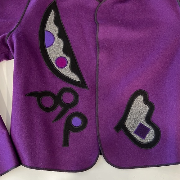 Beppa- XS, wool bolero, cropped jacket - Picture 3 of 8